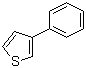 3-苯基噻吩分子结构 (CAS 2404-87-7)