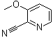 3-甲氧基-2-吡啶甲腈分子结构 (CAS 24059-89-0)