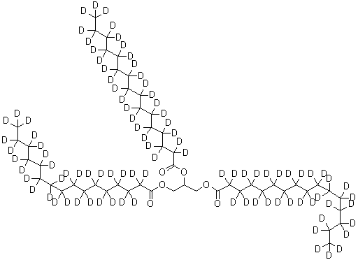 CAS 登录号：241157-04-0, 十六烷-d<sub>31</sub>酸甘油酯