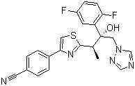 structure of CAS# 241479-67-4, Isavuconazole