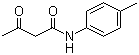 4'-甲基乙酰乙酰苯胺分子结构 (CAS 2415-85-2)