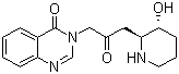 structure of CAS# 24159-07-7, Febrifugine