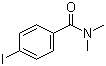 structure of CAS# 24167-53-1, 4-Iodo-N,N-dimethylbenzamide