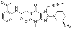 Linagliptin Impurity 7 molecular structure (CAS 2416949-69-2)