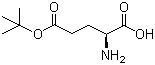 L-谷氨酸-5-叔丁基酯分子结构 (CAS 2419-56-9)