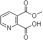 structure of CAS# 24195-02-6, 3-(Carbomethoxy)picolinic acid