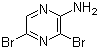 structure of CAS# 24241-18-7, 2-Amino-3,5-dibromopyrazine