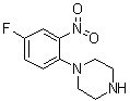 1-(4-Fluoro-2-nitrophenyl)piperazine molecular structure (CAS 243128-46-3)