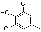 structure of CAS# 2432-12-4, 2,6-Dichloro-4-methylphenol