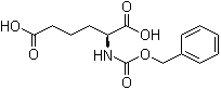 structure of CAS# 24325-14-2, N-苄氧羰基-L-alpha-氨基己二酸