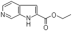 structure of CAS# 24334-19-8, Ethyl 1H-pyrrolo[2,3-c]pyridine-2-carboxylate