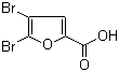structure of CAS# 2434-03-9, 4,5-二溴-2-糠酸