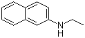 乙基(2-萘基)胺分子结构 (CAS 2437-03-8)