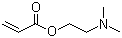 structure of CAS# 2439-35-2, Dimethylaminoethyl acrylate
