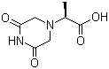 CAS # 244161-09-9, (S)-2-(3,5-Dioxopiperazin-1-yl)propanoic acid