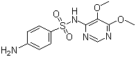Sulfadoxine molecular structure (CAS 2447-57-6)