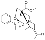 Pseudoakuammigine molecular structure (CAS 2447-70-3)