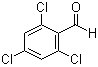 structure of CAS# 24473-00-5, 2,4,6-Trichlorobenzaldehyde