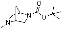 structure of CAS# 244768-98-7, (1S,4S)-5-Methyl-2,5-diazabicyclo[2.2.1]heptane-2-carboxylic acid tert-butyl ester