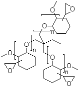 CAS # 244772-00-7, Cycloaliphatic Epoxy Resin, Poly[(2-oxiranyl)-1,2-cyclohexanediol] 2-ethyl-2-(hydroxymethyl)-1,3-propanediol ether (3:1)