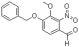 4-(Benzyloxy)-3-methoxy-2-nitrobenzaldehyde molecular structure (CAS 2450-27-3)