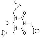 structure of CAS# 2451-62-9, 1,3,5-Triglycidyl isocyanurate