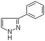 structure of CAS# 2458-26-6, 3-Phenyl-1H-pyrazole