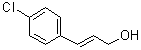CAS # 24583-70-8, (E)-3-(4-Chlorophenyl)-2-propen-1-ol, (E)-4-Chlorocinnamyl alcohol, 3-(4-Chlorophenyl)prop-2(E)-en-1-ol, trans-4-Chlorocinnamyl alcohol, trans-p-Chlorocinnamyl alcohol