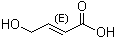 structure of CAS# 24587-49-3, (E)-4-Hydroxycrotonic acid