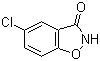 5-氯-1,2-苯并异恶唑-3(2H)-酮分子结构 (CAS 24603-63-2)