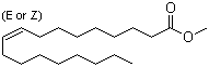 structure of CAS# 2462-84-2, 9-Octadecenoic acid methyl ester