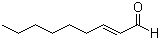 2-壬烯醛分子结构 (CAS 2463-53-8)