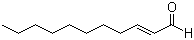 structure of CAS# 2463-77-6, 2-Undecenal