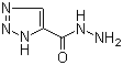 1H-1,2,3-Triazole-5-carboxylic acid hydrazide molecular structure (CAS 24650-17-7)