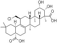 structure of CAS# 2469-34-3, Senegenin