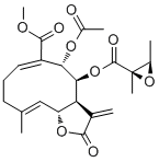 Uvedalin分子结构 (CAS 24694-79-9)