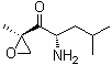 CAS 登录号：247068-84-4, (2S)-2-氨基-4-甲基-1-[(2R)-2-甲基环氧乙烷基]-1-戊酮