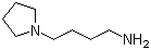 structure of CAS# 24715-90-0, 4-(1-Pyrrolidino)butylamine