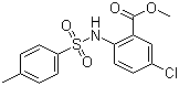 5-Chloro-2-[[(4-methylphenyl)sulfonyl]amino]benzoic acid methyl ester molecular structure (CAS 247237-38-3)