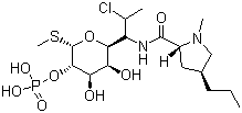 structure of CAS# 24729-96-2, Clindamycin phosphate