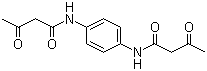 structure of CAS# 24731-73-5, N,N'-(1,4-Phenylene)bis(acetoacetamide)