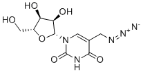 CAS 登录号：24751-67-5, 5-(叠氮基甲基)尿苷