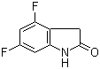 structure of CAS# 247564-57-4, 4,6-二氟-2-氧化吲哚