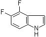 4,5-Difluoro-1H-indole molecular structure (CAS 247564-63-2)