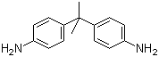 2,2-双(4-氨基苯基)丙烷分子结构 (CAS 2479-47-2)