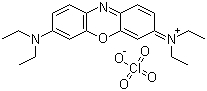 CAS # 24796-94-9, Oxazine 1 perchlorate, 3,7-Bis(diethylamino)phenoxazin-5-ium perchlorate
