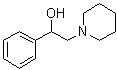 structure of CAS# 2480-56-0, alpha-Phenyl-1-piperidineethanol