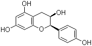 (-)-Epiafzelechin molecular structure (CAS 24808-04-6)