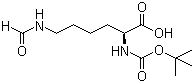 structure of CAS# 2483-47-8, N-Boc-N'-formyl-L-lysine