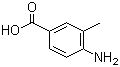 structure of CAS# 2486-70-6, 4-Amino-3-methylbenzoic acid